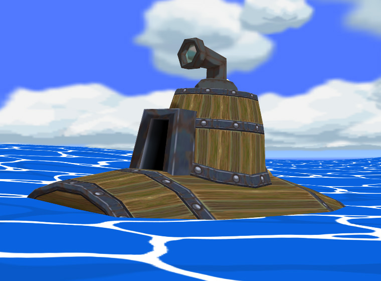bomb island submarine bottle