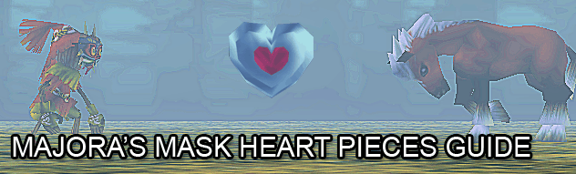 majoras mask heart pieces guide
