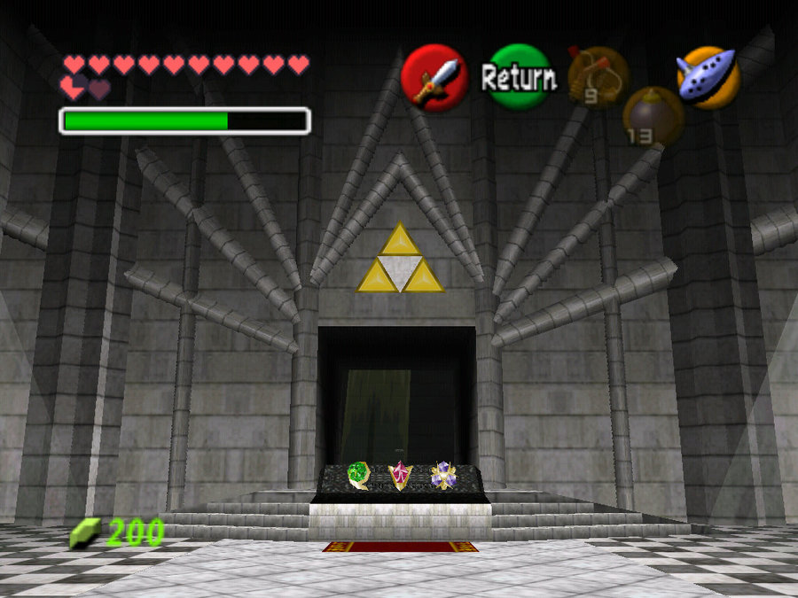 Ocarina of Time 3D - Hidden Triforce