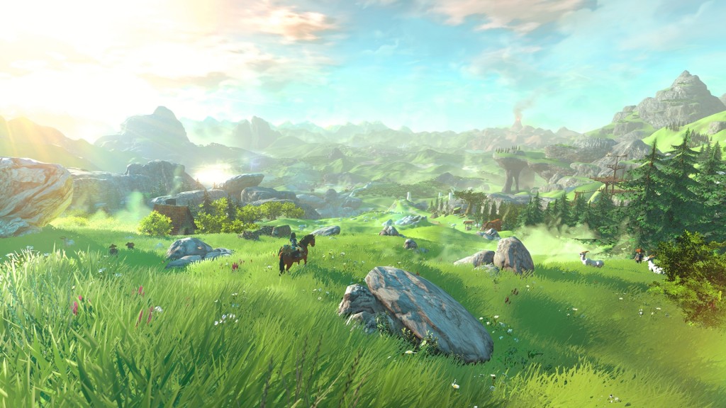 Zelda U Background