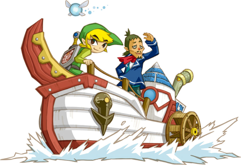 Linebeck and Toon Link